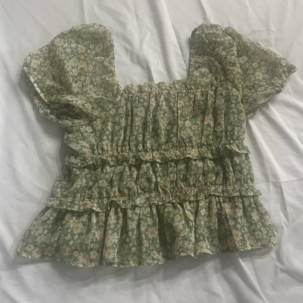 Green shirt never worn without tags